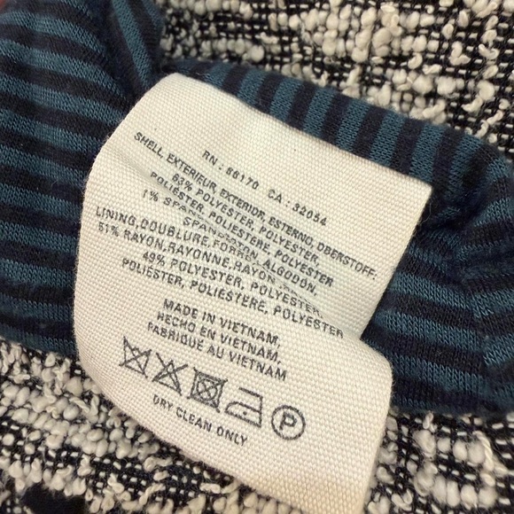 Cartonnier Lake House Blazer Anthropologie Size 4 - Picture 5 of 6